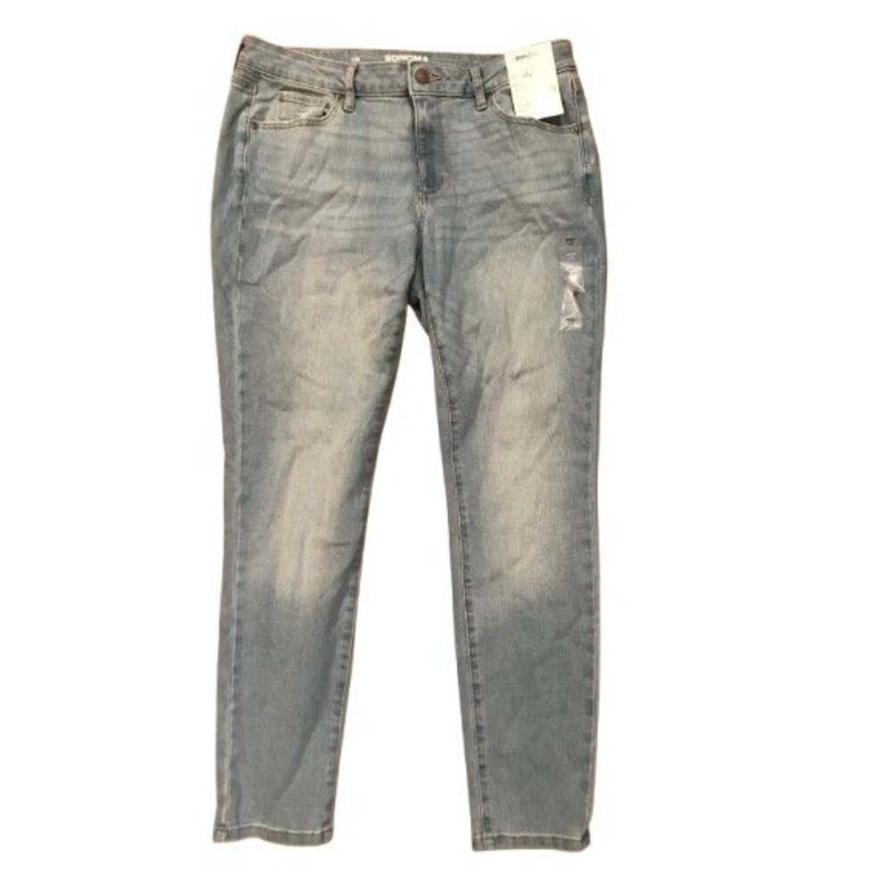 Women's 12R Skinny Jeans Sonoma Mid Rise Everyday Skinny Jeans NWT